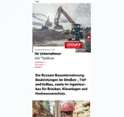 Kleine Seitenvorschau von rossaro.de