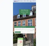 Kleine Seitenvorschau von vhs-rheine.de