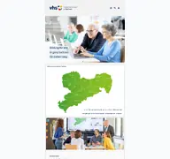 Kleine Seitenvorschau von vhs-sachsen.de