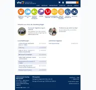 Kleine Seitenvorschau von vhs-straubing-bogen.de