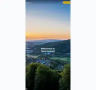 Kleine Seitenvorschau von westliches-weserbergland.de