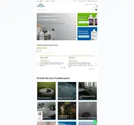 Kleine Seitenvorschau von klaergrube-shop.de