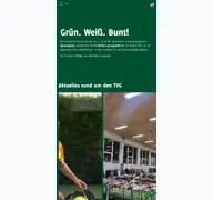 Kleine Seitenvorschau von tvgrundhof.de