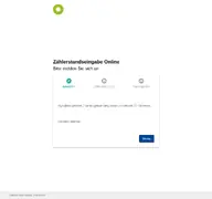 Kleine Seitenvorschau von zaehlerstaende.aov.de