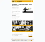 Kleine Seitenvorschau von vhv-weiterbildung.de