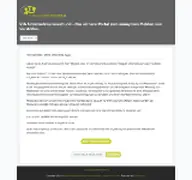 Kleine Seitenvorschau von via-berlin.hinweismeldeportal.de