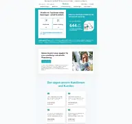 Kleine Seitenvorschau von qredy.de