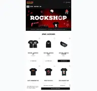 Kleine Seitenvorschau von starfmrockshop.de