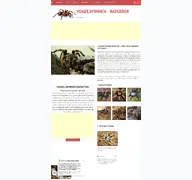 Kleine Seitenvorschau von vogelspinnen-info.de