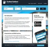Kleine Seitenvorschau von tankentanken.de