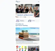 Kleine Seitenvorschau von gymolching.de