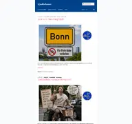 Kleine Seitenvorschau von radkolumne.de