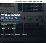 Kleine Seitenvorschau von heldenwerker.de