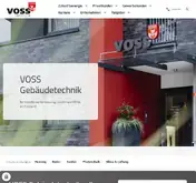 Kleine Seitenvorschau von voss-gebaeudetechnik.de