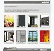 Kleine Seitenvorschau von klauke-aluminium.de