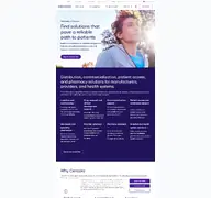 Kleine Seitenvorschau von cencora.com