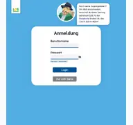 Kleine Seitenvorschau von login.loslernen.de