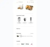 Kleine Seitenvorschau von shop.timberspa.de