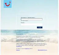 Kleine Seitenvorschau von login.tui.de