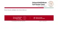 Kleine Seitenvorschau von login.uniklinikum-dresden.de