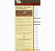 Kleine Seitenvorschau von spatzenhilfe.de