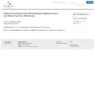 Kleine Seitenvorschau von spatzenmenue.de