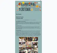 Kleine Seitenvorschau von kleiderwirbel.de