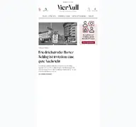 Kleine Seitenvorschau von viernull.de