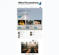 Kleine Seitenvorschau von kleine-finanzzeitung.de