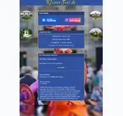Kleine Seitenvorschau von kleines-fest.de