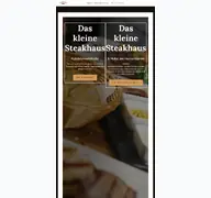 Kleine Seitenvorschau von kleinessteakhaus-luebeck.de