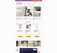 Kleine Seitenvorschau von vikibaby.de