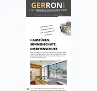 Kleine Seitenvorschau von tischler-gerron.de