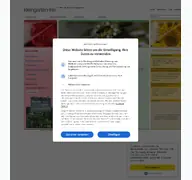 Kleine Seitenvorschau von kleingarten-frei.de