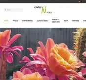 Kleine Seitenvorschau von kakteen-niess.at