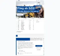 Kleine Seitenvorschau von salzburg-airport.com