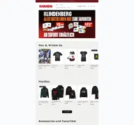 Kleine Seitenvorschau von udolindenberg-shop.de