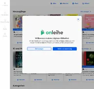 Kleine Seitenvorschau von saarland.onleihe.de