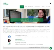 Kleine Seitenvorschau von saas.prosozial.de