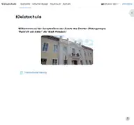 Kleine Seitenvorschau von kleistschule.elearning-home.de