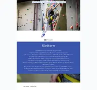 Kleine Seitenvorschau von kletterhalle-willingen.de