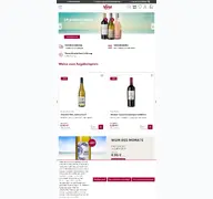 Kleine Seitenvorschau von vino24.de