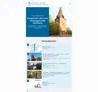 Kleine Seitenvorschau von kirchengemeinde-luetjenburg.de