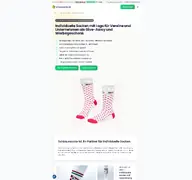 Kleine Seitenvorschau von schlauesocke.de