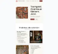Kleine Seitenvorschau von kletterturm-wittenberge.de