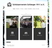 Kleine Seitenvorschau von schleupe.de