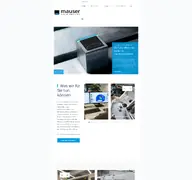Kleine Seitenvorschau von mauser-blechtechnik.de