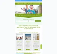 Kleine Seitenvorschau von apparto-groemitz.de