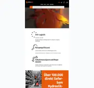 Kleine Seitenvorschau von hydracraft.de