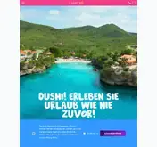 Kleine Seitenvorschau von curacao.com